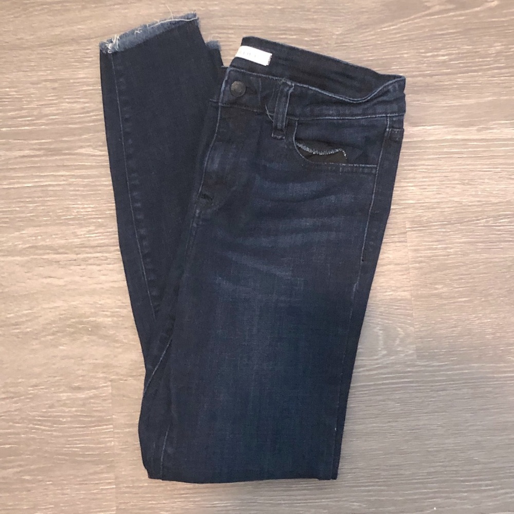 Dark wash women’s jeans